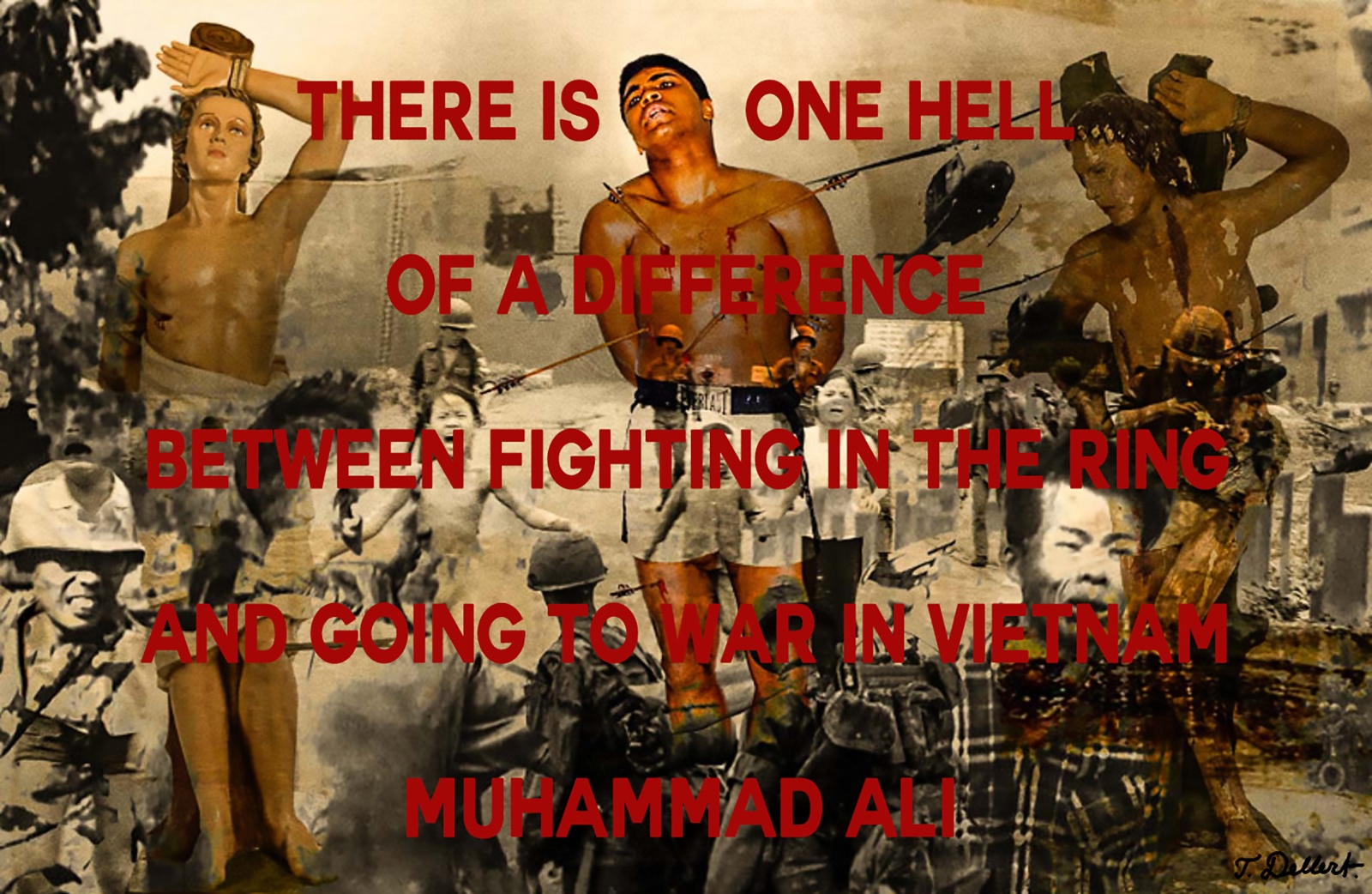  Ali against  the Vietnam  War